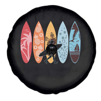 Surfboarder Spare Tire Cover Hawaii Wave Surfing Surfboard Lover Beach Surfer - Wonder Print Shop