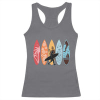 Surfboarder Racerback Tank Top Hawaii Wave Surfing Surfboard Lover Beach Surfer - Wonder Print Shop