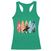 Surfboarder Racerback Tank Top Hawaii Wave Surfing Surfboard Lover Beach Surfer - Wonder Print Shop