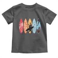 Surfboarder Toddler T Shirt Hawaii Wave Surfing Surfboard Lover Beach Surfer - Wonder Print Shop