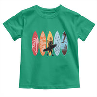 Surfboarder Toddler T Shirt Hawaii Wave Surfing Surfboard Lover Beach Surfer - Wonder Print Shop