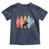 Surfboarder Toddler T Shirt Hawaii Wave Surfing Surfboard Lover Beach Surfer - Wonder Print Shop