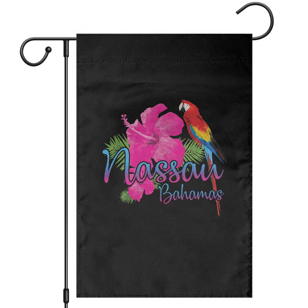 Nassau Souvenir Garden Flag Caribbean Bahamas Beach Vacation - Wonder Print Shop