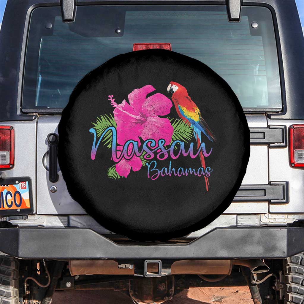 Nassau Souvenir Spare Tire Cover Caribbean Bahamas Beach Vacation - Wonder Print Shop