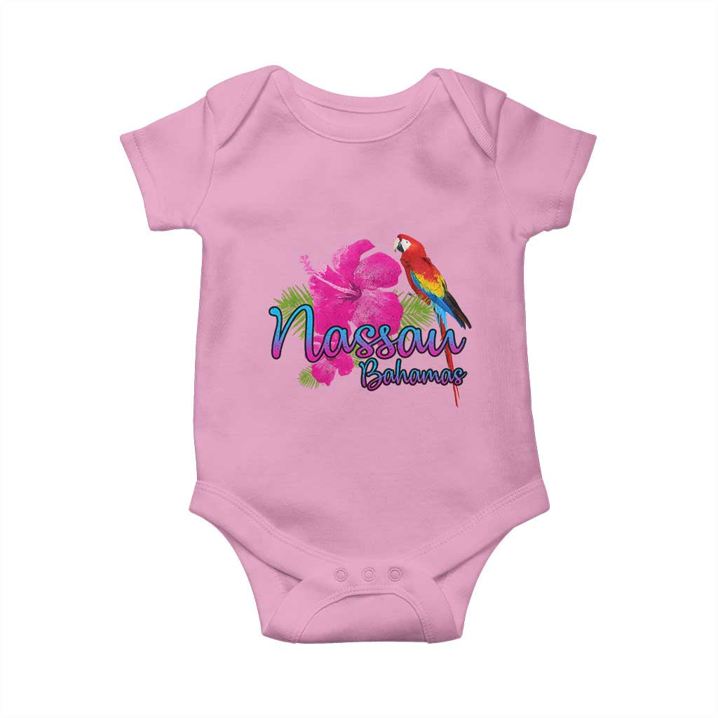 Nassau Souvenir Baby Onesie Caribbean Bahamas Beach Vacation - Wonder Print Shop