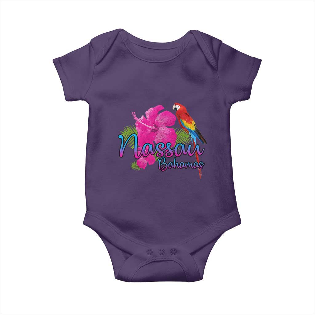 Nassau Souvenir Baby Onesie Caribbean Bahamas Beach Vacation - Wonder Print Shop