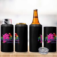 Nassau Souvenir 4 in 1 Can Cooler Tumbler Caribbean Bahamas Beach Vacation - Wonder Print Shop