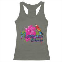 Nassau Souvenir Racerback Tank Top Caribbean Bahamas Beach Vacation - Wonder Print Shop