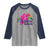 Nassau Souvenir Raglan Shirt Caribbean Bahamas Beach Vacation - Wonder Print Shop