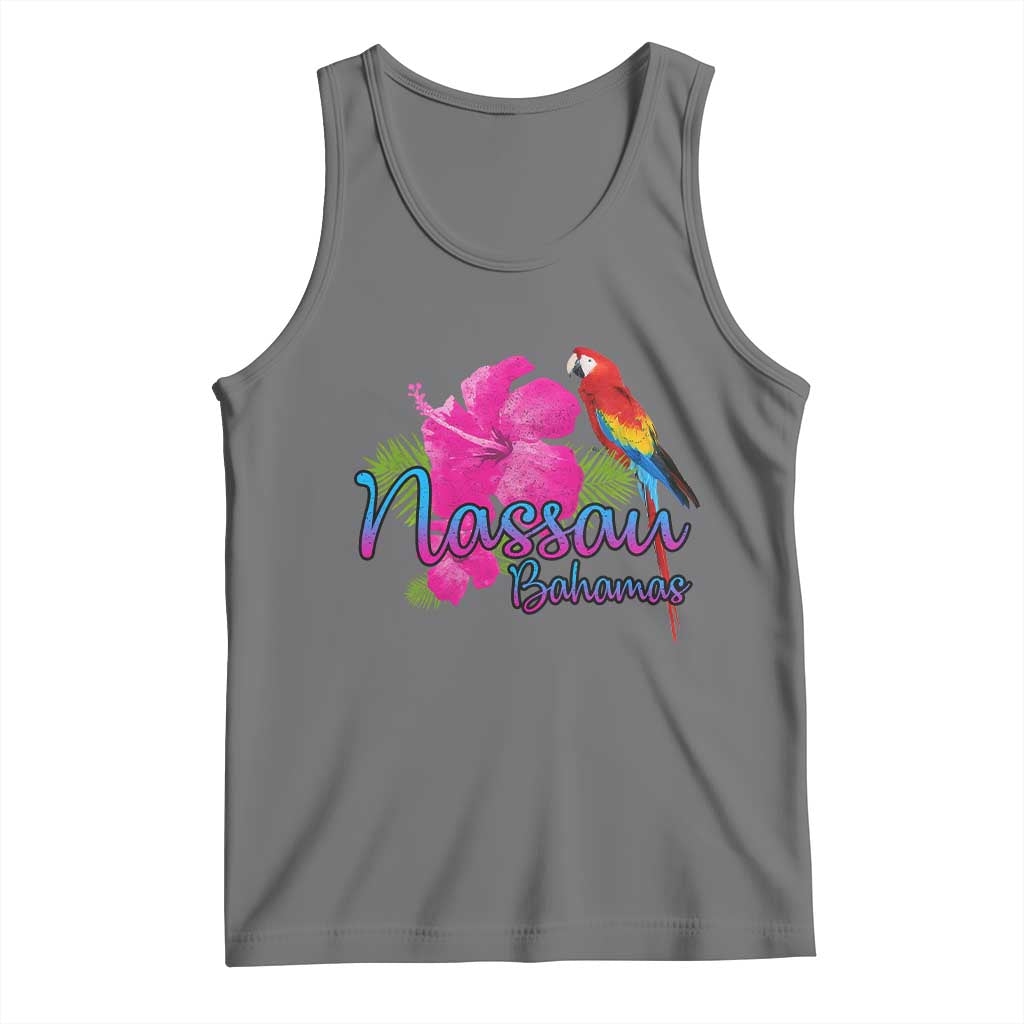 Nassau Souvenir Tank Top Caribbean Bahamas Beach Vacation - Wonder Print Shop