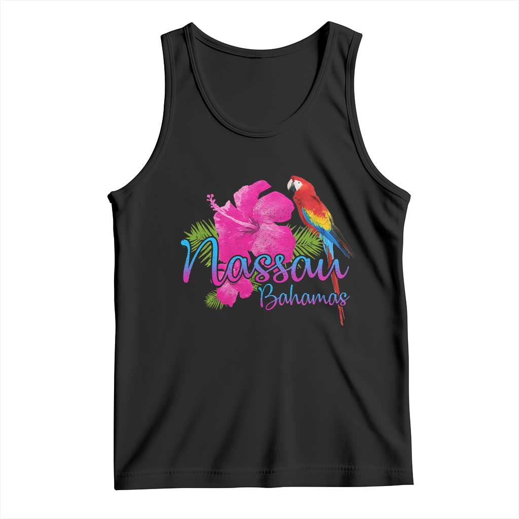 Nassau Souvenir Tank Top Caribbean Bahamas Beach Vacation - Wonder Print Shop