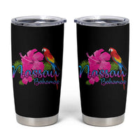Nassau Souvenir Tumbler Cup Caribbean Bahamas Beach Vacation - Wonder Print Shop