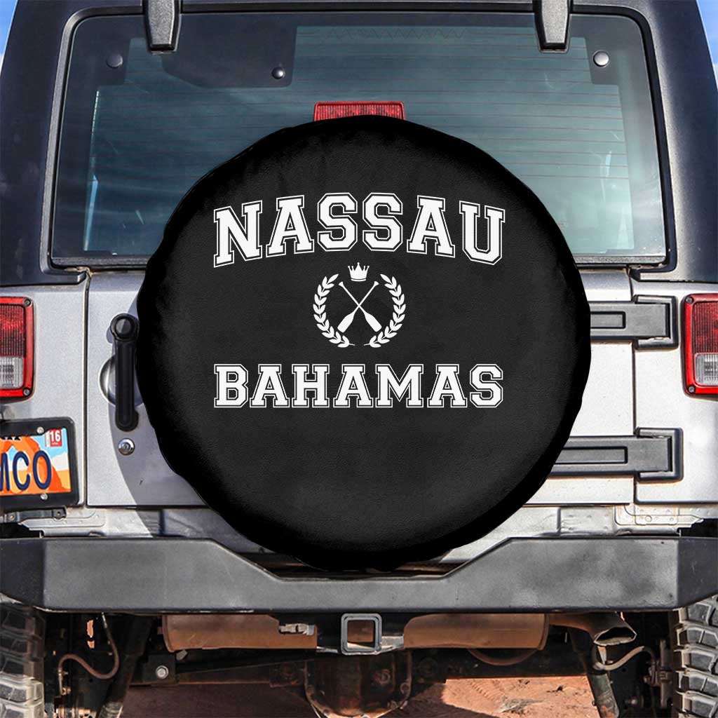 Nassau Souvenir Spare Tire Cover Bahamas Rowing Beach Summer Vacation - Wonder Print Shop
