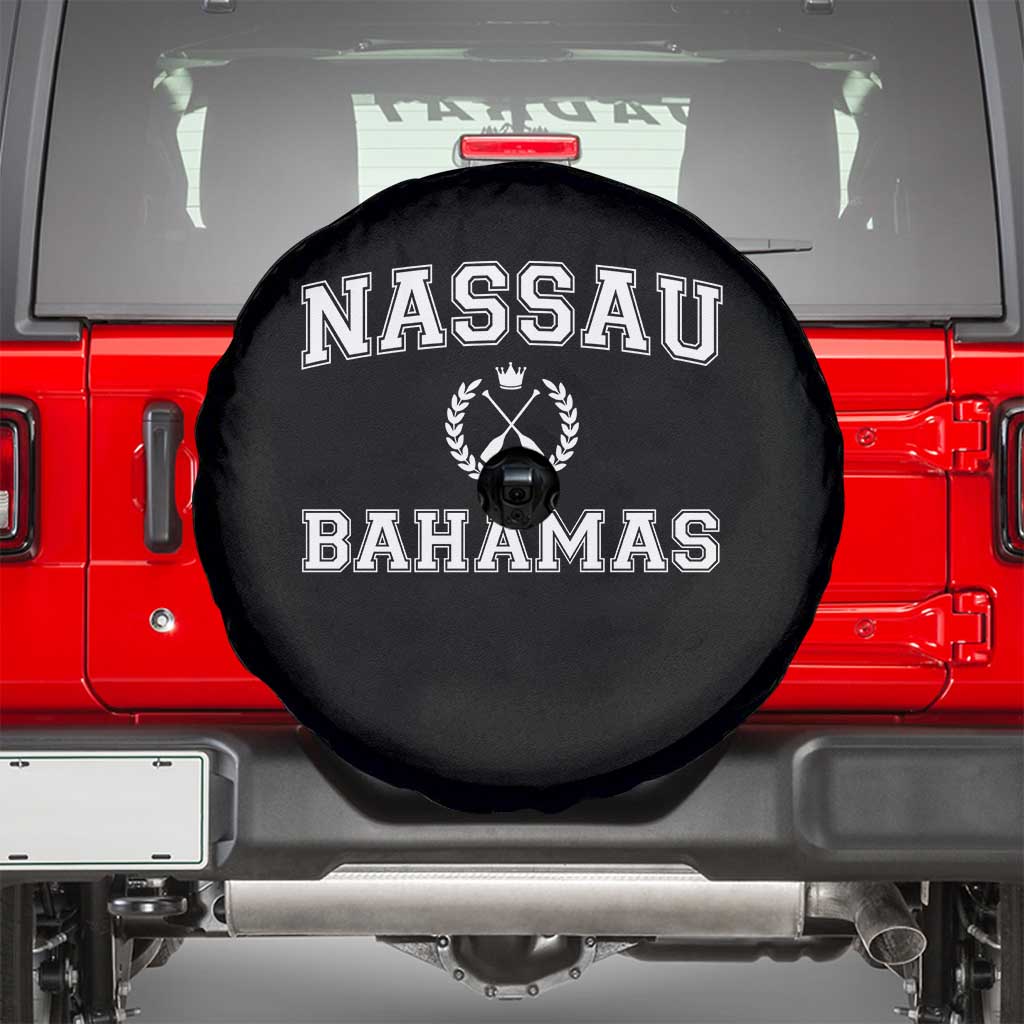 Nassau Souvenir Spare Tire Cover Bahamas Rowing Beach Summer Vacation - Wonder Print Shop