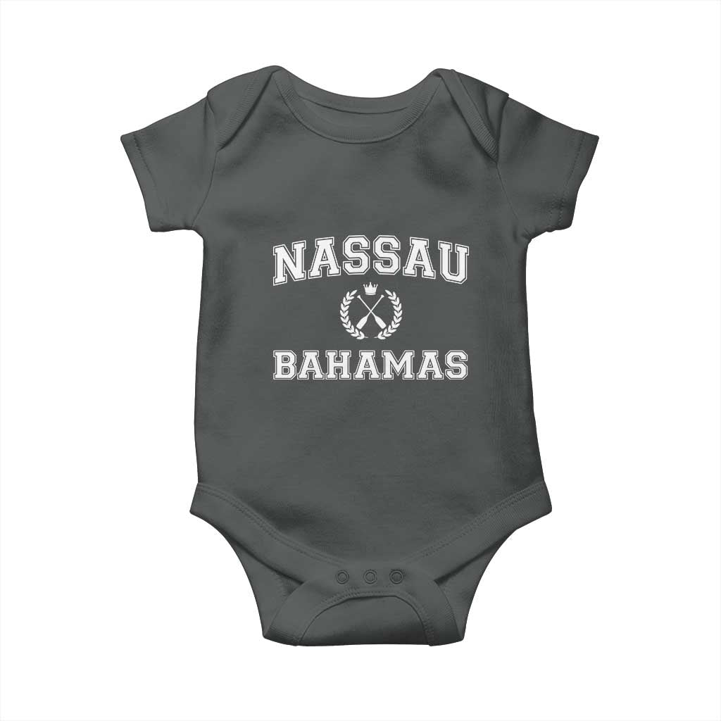 Nassau Souvenir Baby Onesie Bahamas Rowing Beach Summer Vacation - Wonder Print Shop