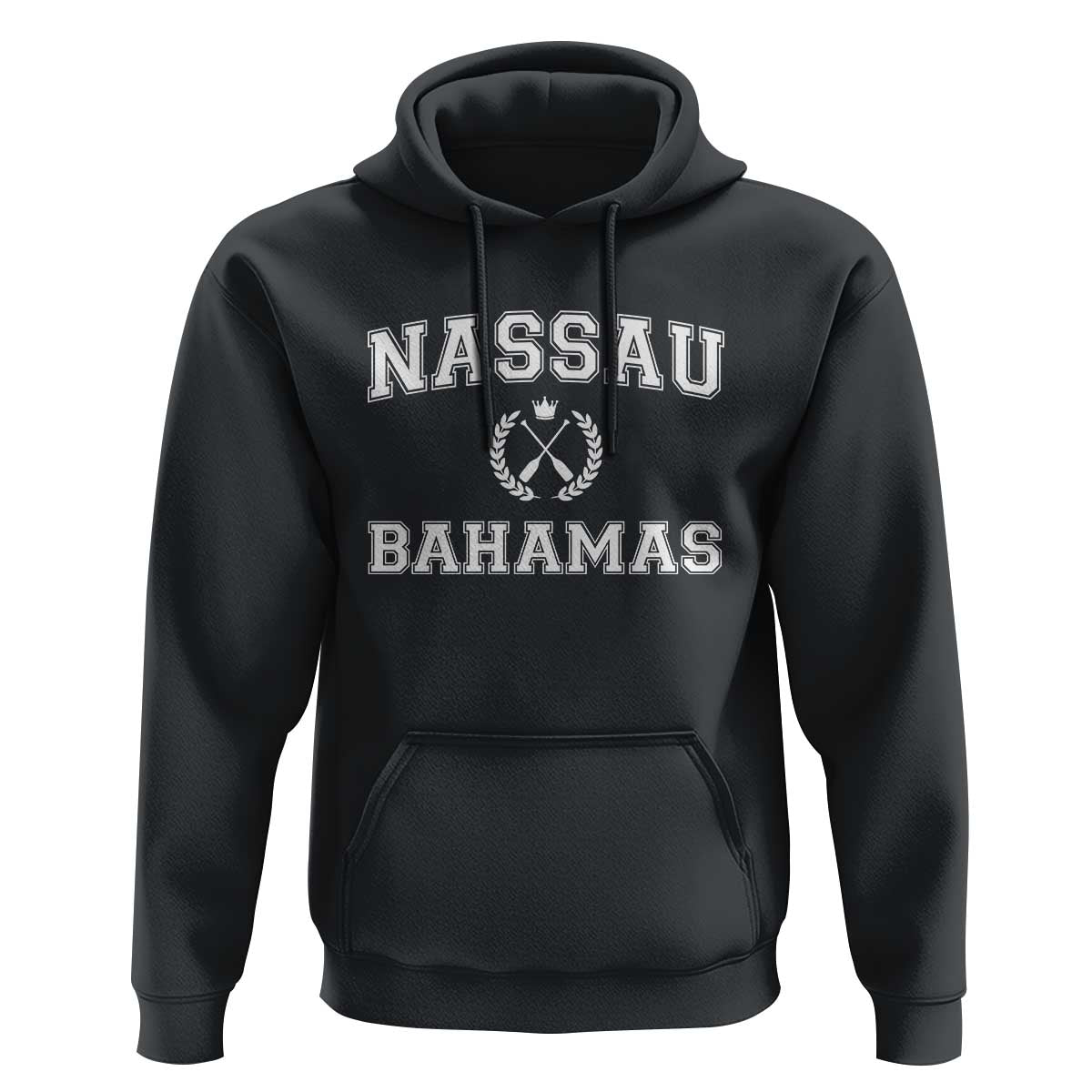 Nassau Souvenir Hoodie Bahamas Rowing Beach Summer Vacation - Wonder Print Shop