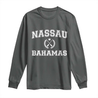 Nassau Souvenir Long Sleeve Shirt Bahamas Rowing Beach Summer Vacation - Wonder Print Shop