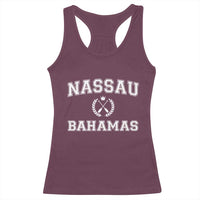 Nassau Souvenir Racerback Tank Top Bahamas Rowing Beach Summer Vacation - Wonder Print Shop