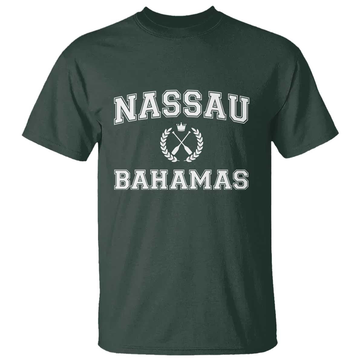 Nassau Souvenir T Shirt Bahamas Rowing Beach Summer Vacation - Wonder Print Shop