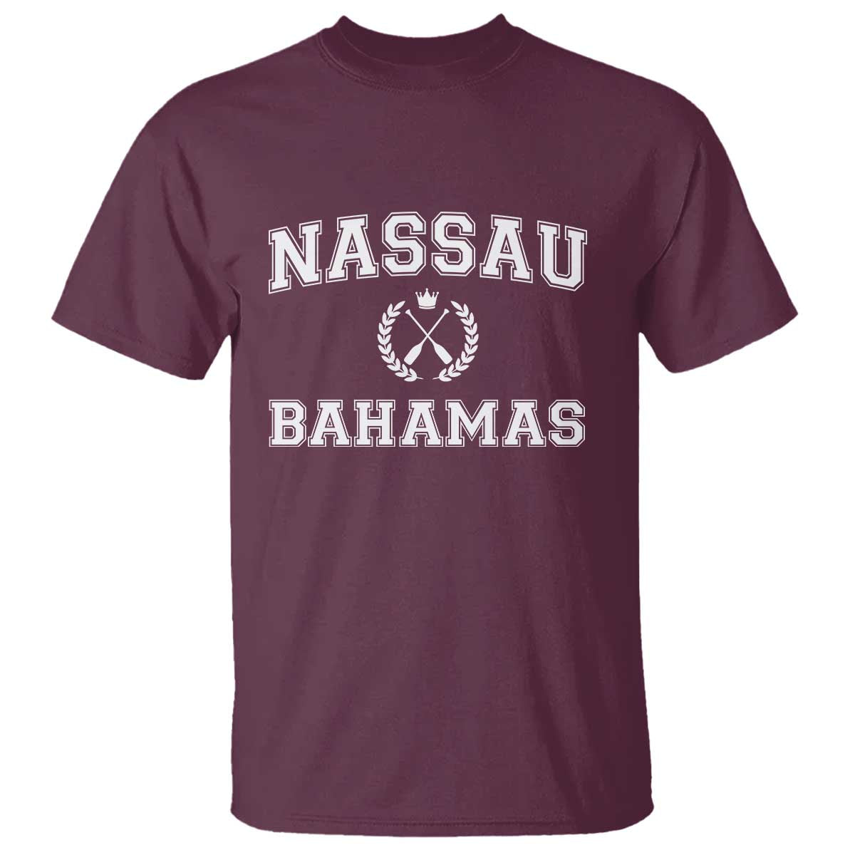 Nassau Souvenir T Shirt Bahamas Rowing Beach Summer Vacation - Wonder Print Shop