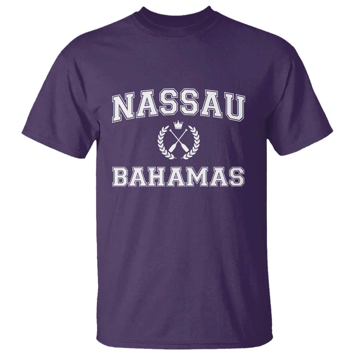 Nassau Souvenir T Shirt Bahamas Rowing Beach Summer Vacation - Wonder Print Shop