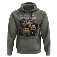Martin Luther King Hoodie Black History Month Pride MLK Bootleg Rap Tee