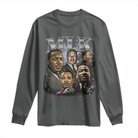 Martin Luther King Long Sleeve Shirt Black History Month Pride MLK Bootleg Rap Tee