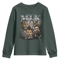 Martin Luther King Youth Sweatshirt Black History Month Pride MLK Bootleg Rap Tee