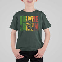 Martin Luther King T Shirt For Kid Black History Month MLK I Have A Dream