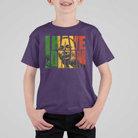 Martin Luther King T Shirt For Kid Black History Month MLK I Have A Dream