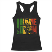 Martin Luther King Racerback Tank Top Black History Month MLK I Have A Dream