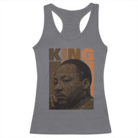 Martin Luther King Racerback Tank Top Black History Month MLK Melanin African American