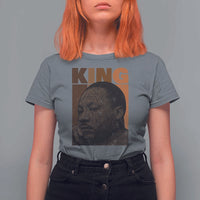 Martin Luther King T Shirt For Women Black History Month MLK Melanin African American