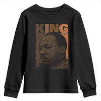 Martin Luther King Youth Sweatshirt Black History Month MLK Melanin African American