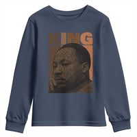 Martin Luther King Youth Sweatshirt Black History Month MLK Melanin African American