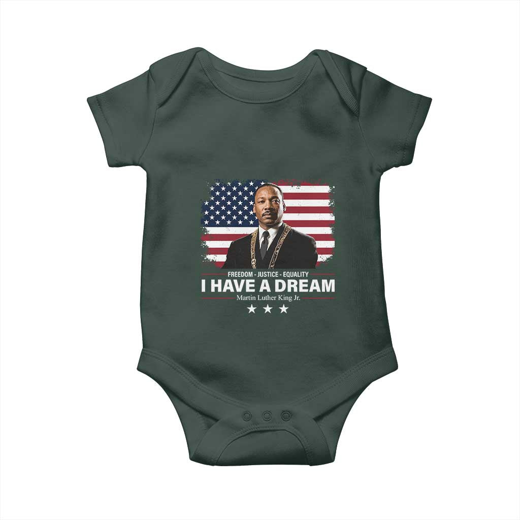 Martin Luther King Baby Onesie I Have A Dream Freedom Justice Equality MLK Day Black History Month