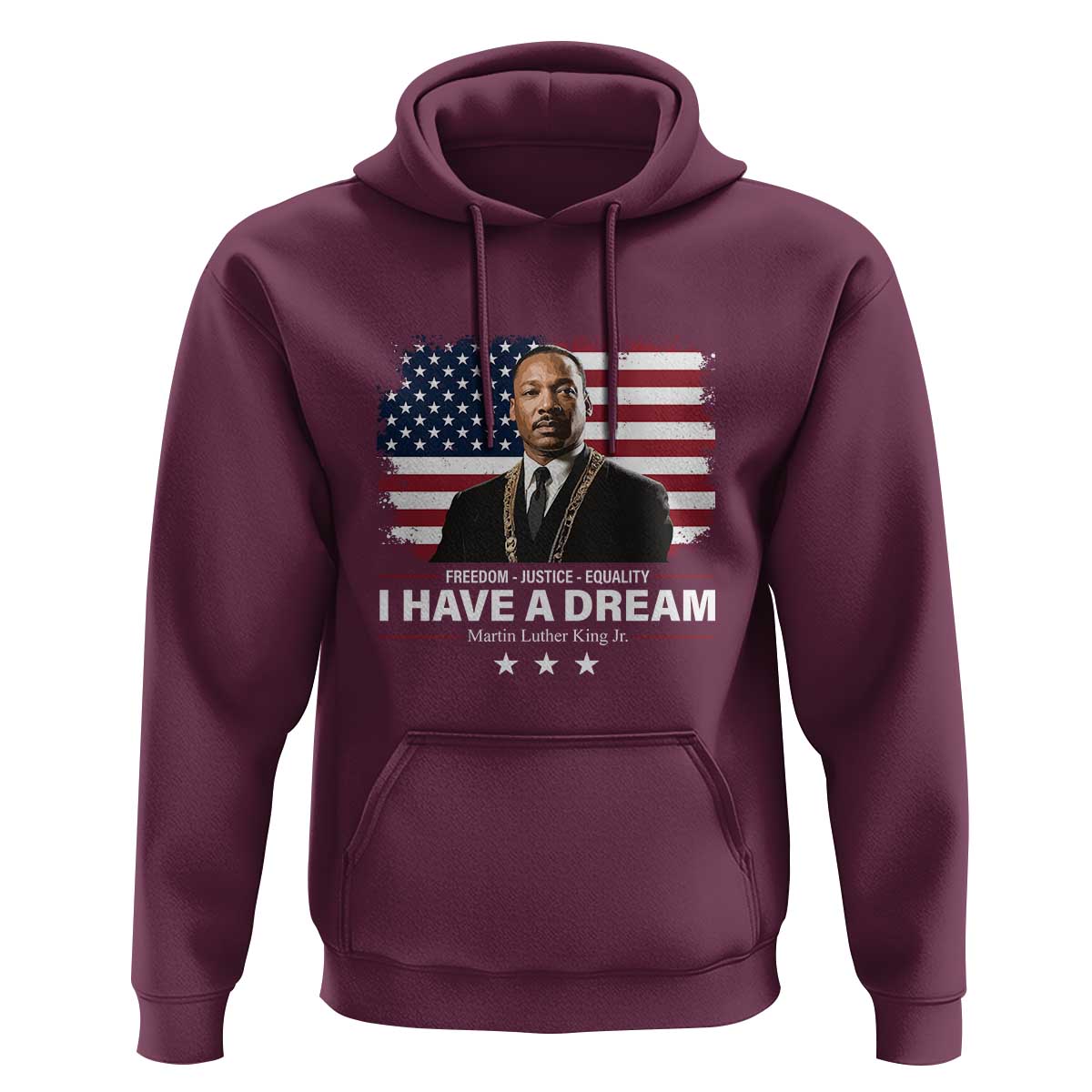 Martin Luther King Hoodie I Have A Dream Freedom Justice Equality MLK Day Black History Month