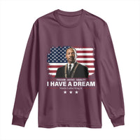 Martin Luther King Long Sleeve Shirt I Have A Dream Freedom Justice Equality MLK Day Black History Month