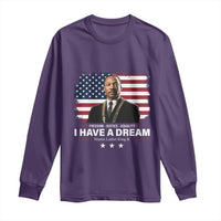 Martin Luther King Long Sleeve Shirt I Have A Dream Freedom Justice Equality MLK Day Black History Month