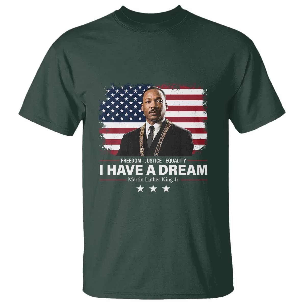 Martin Luther King T Shirt I Have A Dream Freedom Justice Equality MLK Day Black History Month