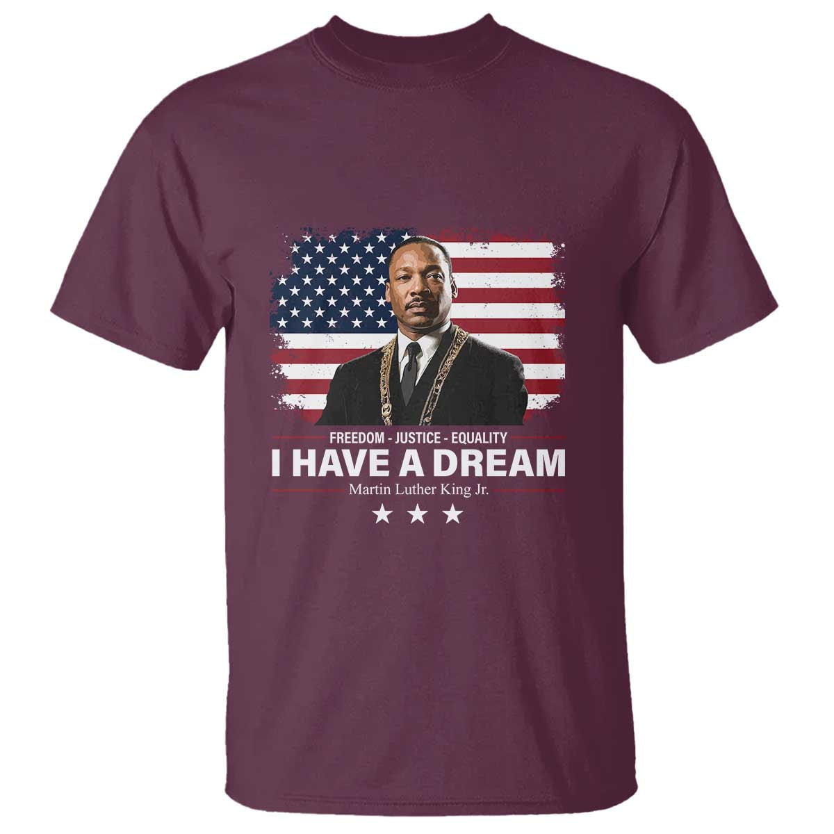 Martin Luther King T Shirt I Have A Dream Freedom Justice Equality MLK Day Black History Month
