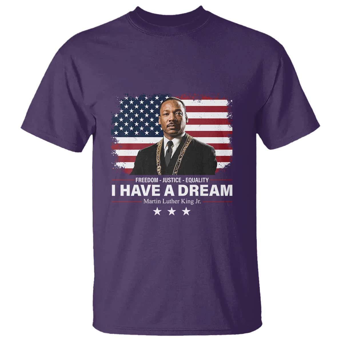 Martin Luther King T Shirt I Have A Dream Freedom Justice Equality MLK Day Black History Month