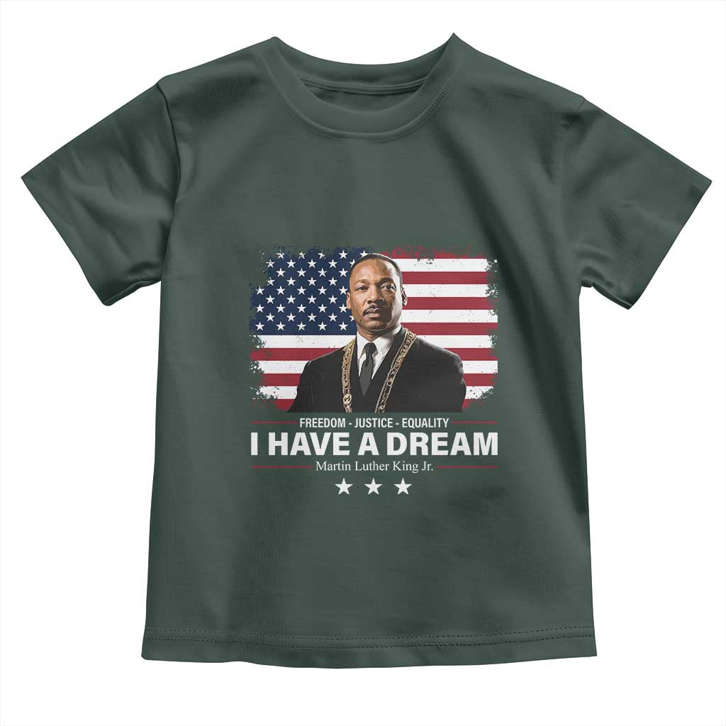 Martin Luther King Toddler T Shirt I Have A Dream Freedom Justice Equality MLK Day Black History Month