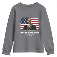 Martin Luther King Youth Sweatshirt I Have A Dream Freedom Justice Equality MLK Day Black History Month