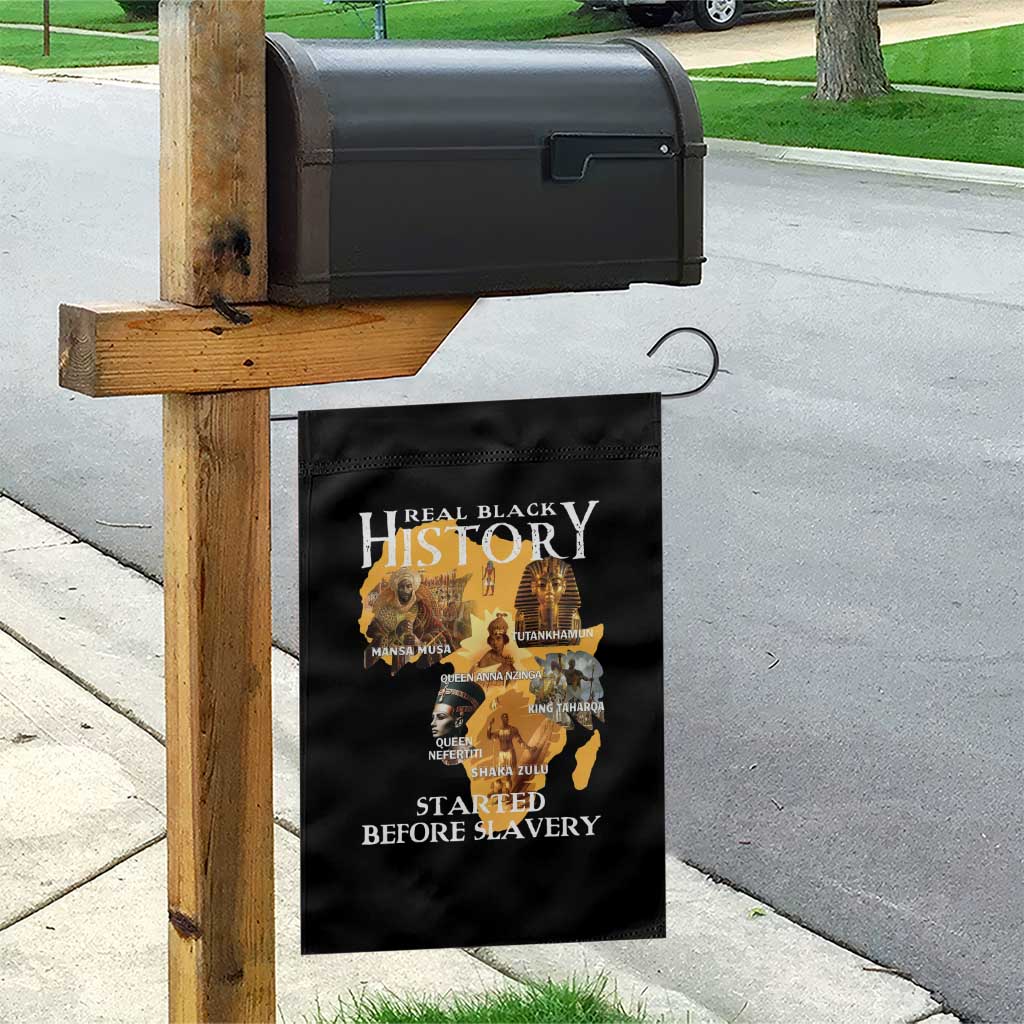 Black History Garden Flag Didnt Start With Slavery - Wonder Print Shop