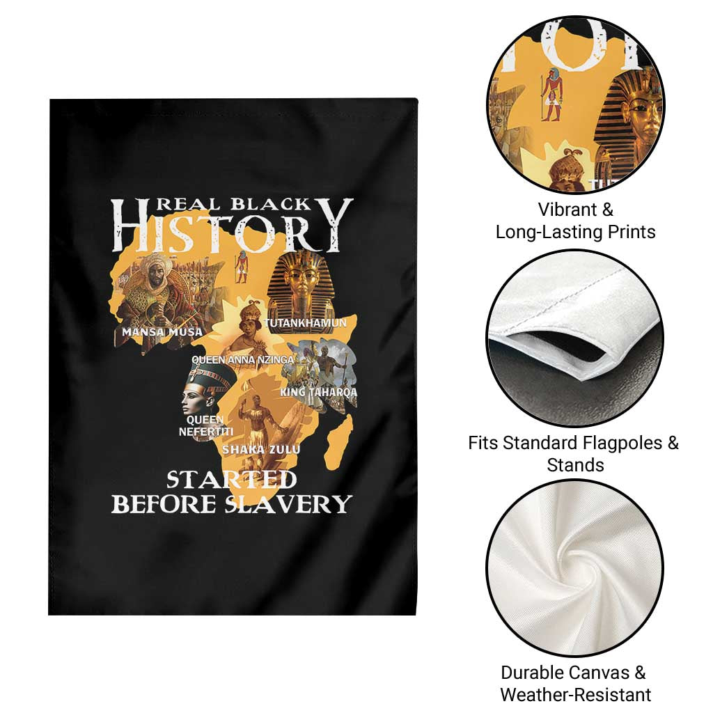 Black History Garden Flag Didnt Start With Slavery - Wonder Print Shop