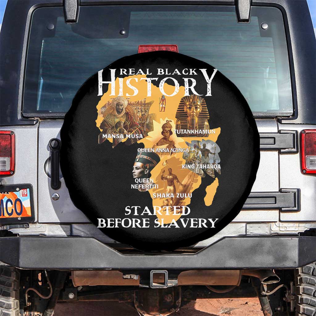 Black History Spare Tire Cover Didnt Start With Slavery - Wonder Print Shop