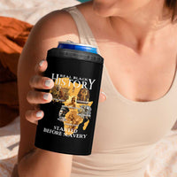 Black History 4 in 1 Can Cooler Tumbler Didnt Start With Slavery - Wonder Print Shop