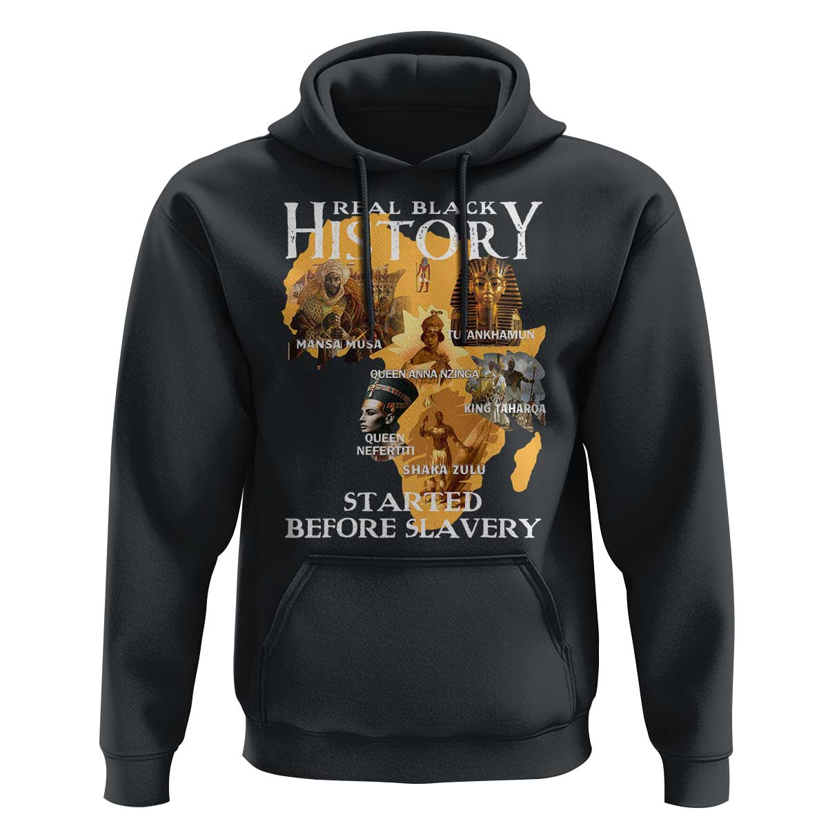 Black History Hoodie Didnt Start With Slavery - Wonder Print Shop