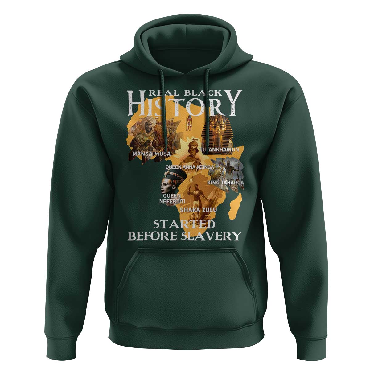 Black History Hoodie Didnt Start With Slavery - Wonder Print Shop